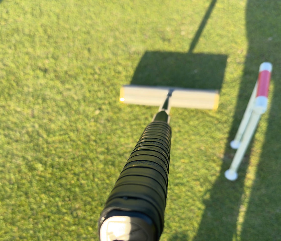 RF PRO | 3D Printed Croquet Mallet Aluminium Head Brass Endfaces