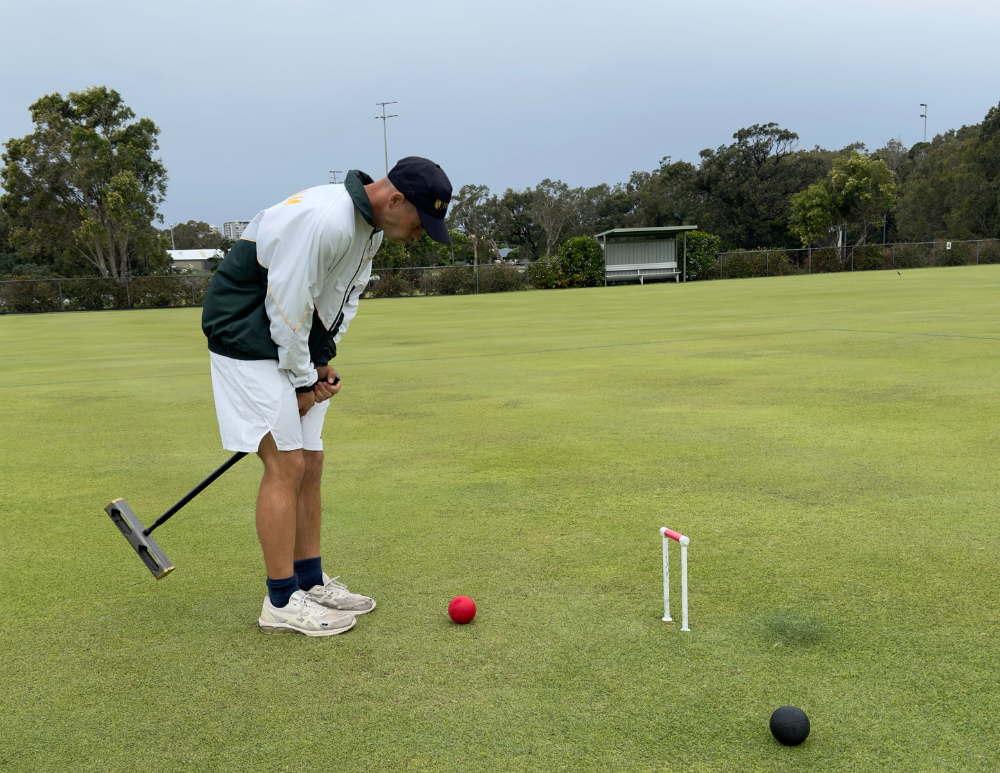 RF PRO | 3D Printed Croquet Mallet Aluminium Head Brass Endfaces