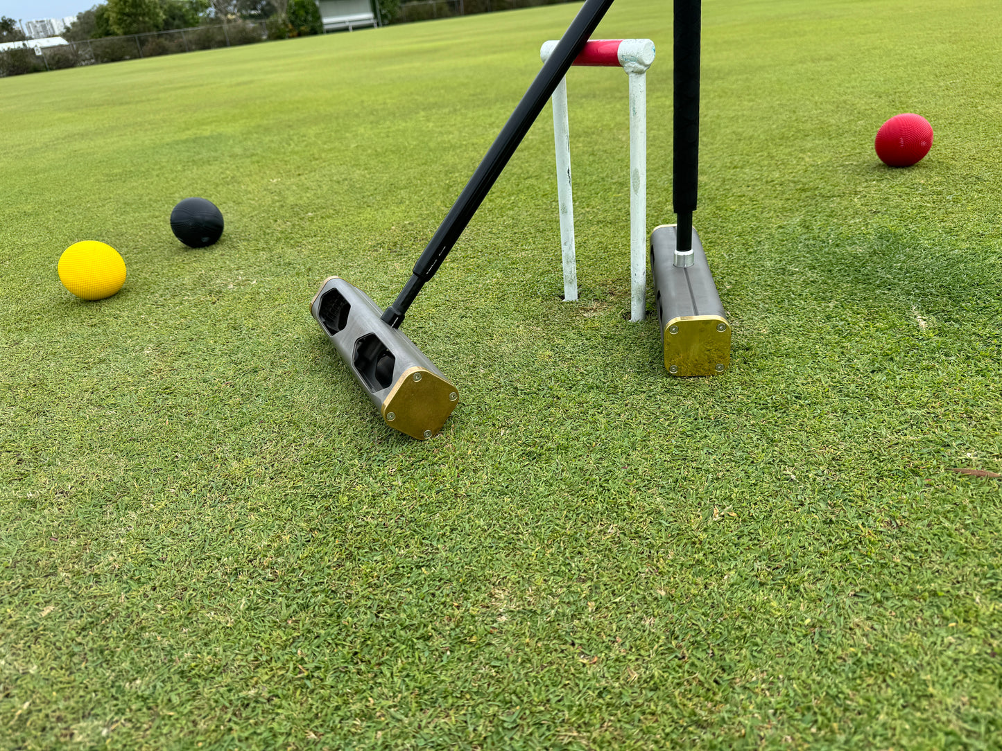 RF PRO | 3D Printed Croquet Mallet Aluminium Head Brass Endfaces