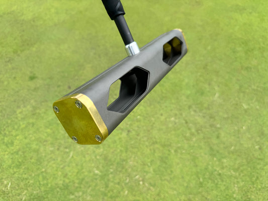 RF PRO | 3D Printed Croquet Mallet Aluminium Head Brass Endfaces